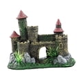 thumbnail image 3 of Decoración de con castillo, adorno de castillo escondido para pecera, colección submarina, novedoso, decoración de edificios, artesanía, 3 of 8