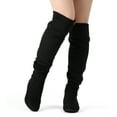 thumbnail image 4 of Dream Pairs Women's over-the-knee suede winter boots, 4 of 5