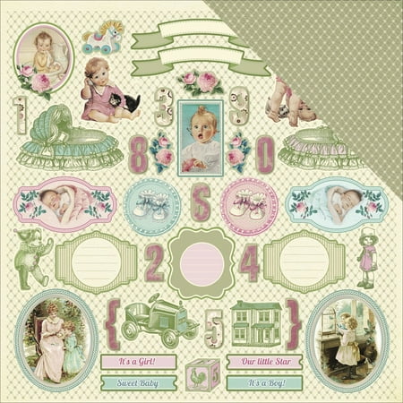 Cardstock Treasures - Scrapberry's Mother's Treasure Double-Sided Cardstock 12