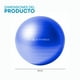 thumbnail image 3 of Pelota de Yoga Atom 55 cm con Bomba | Pilates y Fitness azul, 3 of 7