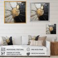 thumbnail image 4 of Designart "Black Pottery In Beige Minimalism" Abstract Spirals Picture Framed Canvas Wall Art, 4 of 5
