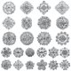 thumbnail image 1 of Paquete de 24 broches de diamantes de imitación, broches florales de moda para mujer para de blanco jinwen Pin de broche de perlas, 1 of 7
