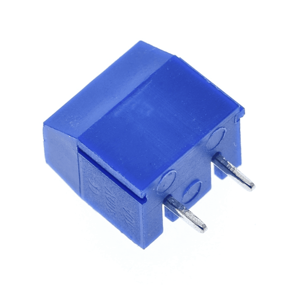300Pcs KF301-2P 2 Pin Screw Terminal Connector 5mm Pitch 15A 300V Spliceable,300 x terminal connector,Blue