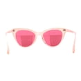 thumbnail image 2 of Womens Pearl Color Cat Eye Sunglasses All Pink, 2 of 4