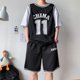 thumbnail image 5 of Un conjunto de ropa de baloncesto para hombre, traje deportivo informal, estilo veraniego, ropa de verano atractiva a juego de moda, 5 of 6