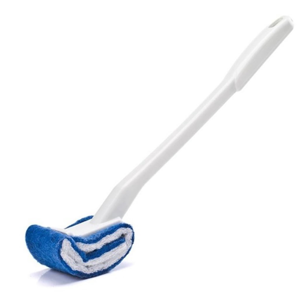 Toilet Brush Household Soft Nylon Fiber Cleaning Brush Toilet Bowl