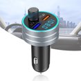 thumbnail image 3 of Gwong Electrónica C1 / D5 FM Transmisor compatible con Bluetooth-Compatible con un chip inteligente ABS AUTO AUTO CARGER RÁPIDO CON DUAL USB PARA COCHE, 3 of 6