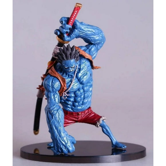 One Piece Hand Model Blue Nightmare Luffy Collection Model Toy Collectible Decoration Anime Fans 5.91 inch