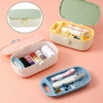 thumbnail image 2 of Sewing s, Included Thimble, , Thread, s, Sewing Box Set for Starter Home Embroidery Sewing Accessories Sew Mending Tools Green, 2 of 8