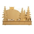 thumbnail image 4 of Kurt S. Adler Kurt Adler 7-Inch  Battery-Operated Wooden Light Up Camping Scene, 4 of 5