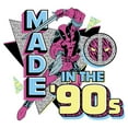 thumbnail image 2 of Junior's Marvel: Deadpool Shape Pattern Made in the 90's Graphic T-Shirt, 2 of 4
