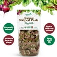 thumbnail image 7 of Organic Striped Farfalle Pasta, 8.8 oz (Pack of 2) - Italian Artisan Tri-Color Bow-Tie Pasta. Non-GMO, Vegan, Made with Semolina, Beet and Spinach. Perfect for Gourmet Cooking, 7 of 7