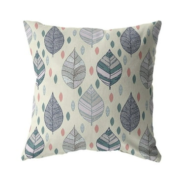 Amrita Sen Designs Amrita Sen Fall Leaves Indoor Outdoor Pillow Zip 16" x 16"