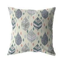 Amrita Sen Designs Amrita Sen Fall Leaves Indoor Outdoor Pillow Zip 26" x 26"