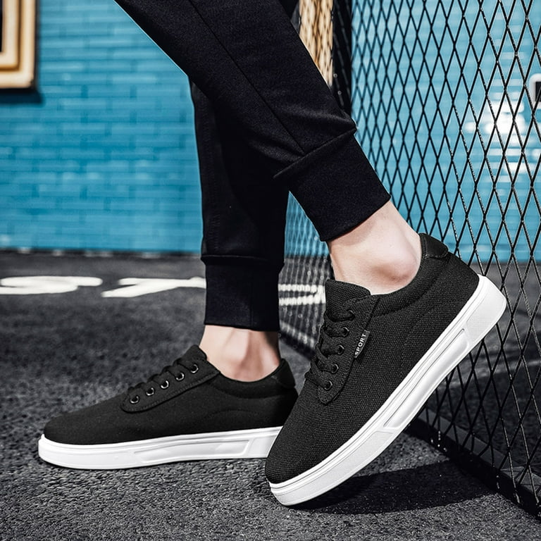 Mens canvas shoes clearance walmart