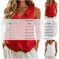 thumbnail image 4 of SwiftWear Women's V Neck Cute Tank Top Casual Sleeveless Loose Fit Ruffle Front Blouse Summer Top, 4 of 7