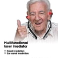 thumbnail image 4 of Portable Tinnitus Ear Red Light Therapy 650nm Laser Lllt Irradiation Earplugs Os Media Deafness Nose Rhinitis Sinusitis Treatment, 4 of 5