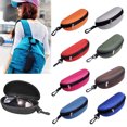 thumbnail image 1 of D-GROEE Sunglasses Glasses Case Portable Travel Zipper Eyeglass Protect Hard Case, 1 of 4