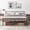 black king, variant on BouPower Metal Bed Frame,Bed Frame with Headboard and Footboard,Heavy Duty Platform Bed Frame,Sturdy Mattress Foundation,Easy Assembly,No Box Spring Needed,Twin/King