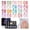 20 Colors Cat Eye Gel Nail Polish, variant on Coscelia 40PC Gel Nail Polish Set Pink Nude Red Multi Type Top Base Coat Kit Glitter 35 Colors Gel Polish Set Nail Art DIY at Home Gift for Women