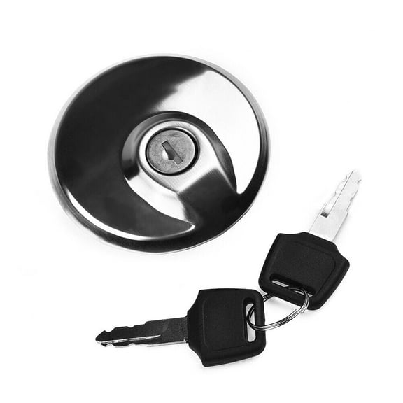 Fuel Gas Tank Cap ＆2 Keys for 1986-1987 Suzuki Intruder 700 (VS700 GLE/GLF/GLP)