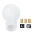 thumbnail image 2 of Gear  Knob Gear  Knob Plastic 5 Speed Manual Chassis Handle Button Replacement For CITROEN C1 C3 C4 SeriesWhite, 2 of 8