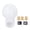 White, variant on NFTIGB 5 Speed Manual Gear Shift Knob Lever Stick Replacement for Citroen C1 C3 C4 Peugeot 5 Series White Car Interior Upgrade [cite: 18, 21]