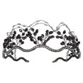 thumbnail image 1 of Tocado de novia Diadema de boda con diamantes de imitación: bandas para el cabello de boda con perlas de cristal y diamantes de imitación vintage, 1 of 6