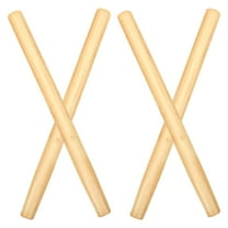 Beaupretty 4pcs Garden Tool Handle Replacement Wooden Handle Light Yellow Non-skid Grip Adults Gardening