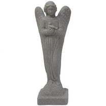 Morning Angel Statue – Natural Granite Appearance – Made of Resin – Lightweight – 29” Height