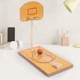 thumbnail image 3 of Basketball Games Set Wood Mini Basketball Game Creative Funny Desktop Games For Novelty Stress Parent Child Interaction Desk Toy Desktop Games Mini Basketball Hoops Des, 3 of 7