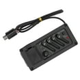 thumbnail image 3 of Acoustic Guitar Pickup, 4 Band EQ Equalizer ABS Shell Lightweight Impact Resistant  For Electronic Musical Instruments, 3 of 8