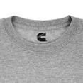 thumbnail image 3 of Cummins CMN4768 Mens Ss T Shirt Gray Large, 3 of 4