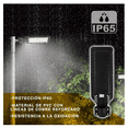 thumbnail image 4 of Lampara Alumbrado Publico Led 100w Luminaria Suburbana Luz Blanca Ip65, 4 of 7