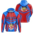 thumbnail image 4 of Sudadera con capucha y cremallera con estampado 3D vintage de la bandera de la República Democrática del Congo, cuello redondo, estilo Harajuku, informal, de calle, de manga larga, divertida para homb, 4 of 5