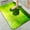 Heart shaped Tree in Green Field, variant on 1pc Chakra Symbol with Lotus Bathroom Rug Bathroom Decor and Accessories- Durable,Anti Slip,And Quick Drying,Suitable For Indoor/outdoor Use - Perfect For Bathrooms,Bedrooms,Kitchens