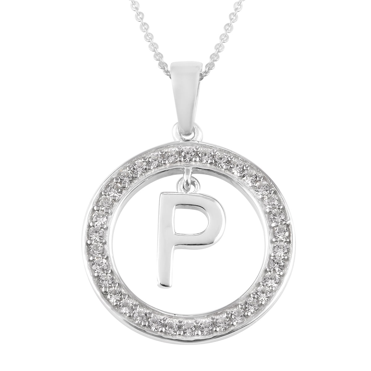 925 sterling silver necklace-zircon necklace-birthday gift-anniversary gift-