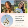 thumbnail image 5 of Happy 11th 13th 14th 16th Birthday Gifts Gold Moving Mountains Mustard Seed Necklace for Women, 5 of 5