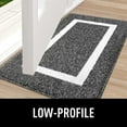 thumbnail image 5 of Buganda Extra Large Indoor Door Mat, 32"x 40", Non Slip Low-Profile Entrance Rug Front Inside Doormats Dirt Trapper Entry Door Rugs for Entryway, Black, 5 of 9