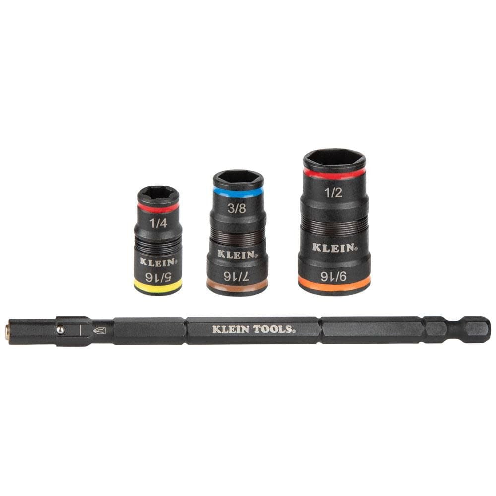 Klein Power Tool - Klein Tools 32933 7-in-1 Impact Flip Socket Set, No Handle