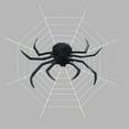 thumbnail image 2 of Mom's Best Araña inflable realista de 35" con red redonda, ideal para decoración interior y exterior., 2 of 9