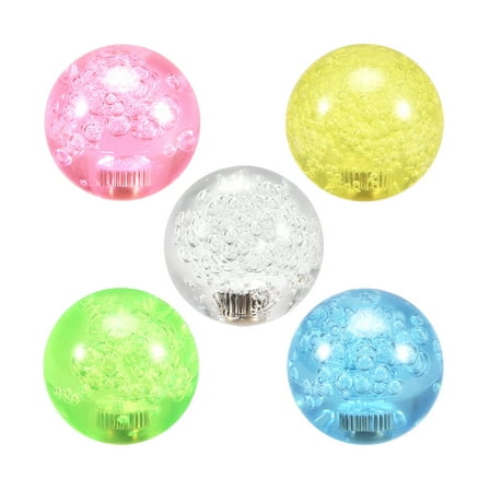Uxcell Arcade Ball Top Round Joystick Ball Top Handle Rocker M6 Thread 1.5 inch Dia 5Pcs