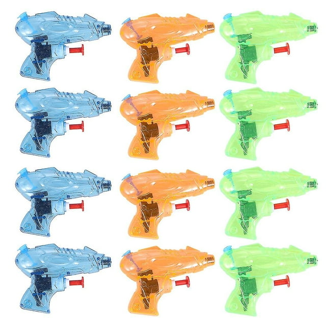 12 Pcs Childrens Toy Squirt Guns Mini Water Small Water Water Guns Mini Soaker
