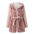 thumbnail image 4 of Women's Zip Up Hooded Jacket Soft Warm Outerwear For Casual Comfort And Everyday Style, 4 of 8