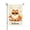 Style 3, variant on Pomeranian Dog Welcome Garden Flag 12x18 Inch Double Sided – Cute Summer Dog With Heart Sunglasses & Mushrooms Outdoor Yard Decoration
