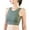 Army Green Everyday bra for women, variant on ATOYSOY Sports Everyday Bra Mesh Breathable Push Up Underwear Workout Running Gym Yoga Girls Teens Crop Tops Smoothing Comfort Bra White