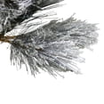 thumbnail image 2 of Northlight 4.5' Flocked Black Spruce Artificial Christmas Tree - Unlit, 2 of 5