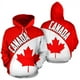 thumbnail image 2 of Sudadera con capucha con estampado 3D de animales de gato de Canadá para hombres y mujeres, sudaderas de gran tamaño, moda urbana, sudadera con capucha para niños, ropa deportiva Y2k, 2 of 5