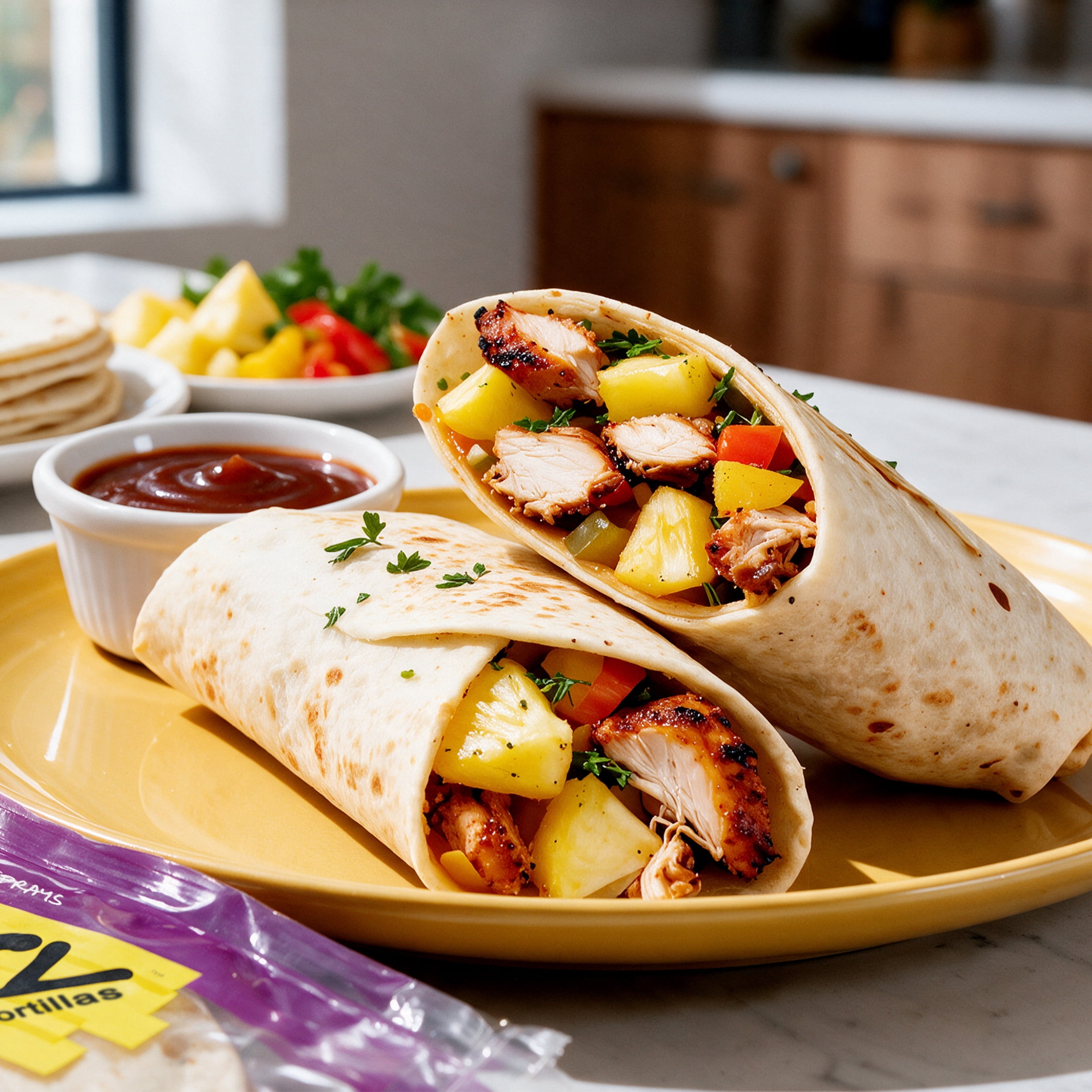 Angry Soft Burrito Size Organic Flour Tortillas 6 count 12oz