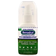 Benadryl Extra Strength Topical Itch Relief Spray, 2 fl. oz. (Pack of 5)